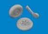 Eduard 672424 Spitfire Mk.I/II/V wheels IBG 1/72